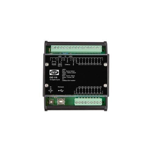 Modulo I/O digitale - CIO 116 - DEIF - CAN Bus