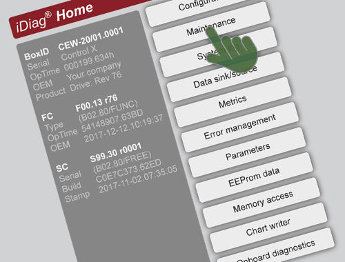 Software di configurazione e diagnostica - iDiag® - LINDE HYDRAULIC - Windows