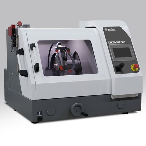 Macchina da taglio a lama oscillante - SERVOCUT 302-MA series - Metkon Instruments Inc. - per metallo / di campioni / per applicazioni industriali