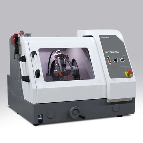 Macchina da taglio a lama oscillante - SERVOCUT 302-MM series - Metkon Instruments Inc. - per metallo / di campioni / per applicazioni industriali