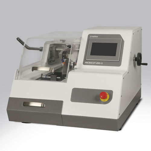 Macchina da taglio automatica - MICRACUT 200-S - Metkon Instruments Inc. - a lama rettilinea / per metallo / per lamiere