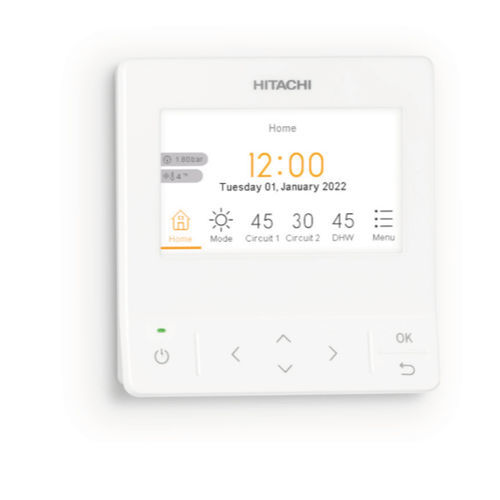 Telecomando senza fili - PC-ARFH2E - Hitachi-Johnson Controls Air Conditioning Inc. - a pulsanti / industriale / display LCD