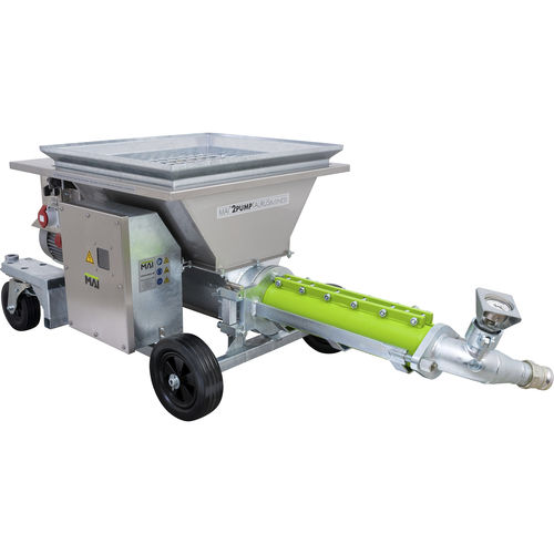 Pompa per calcestruzzo mobile - MAI®2PUMPTAURUS - Mai International - per cantiere / elettrica / autoadescante