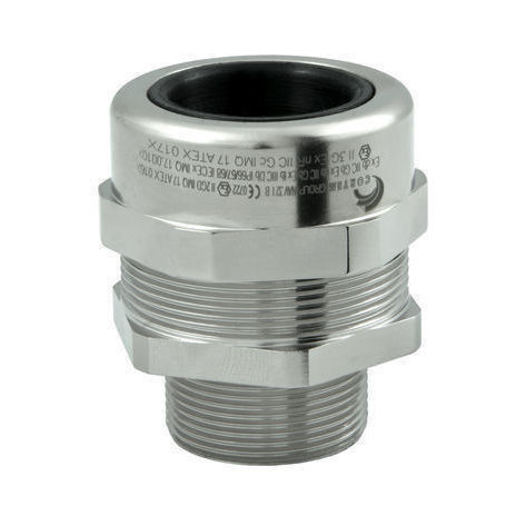 Pressacavo per cavo non armato - NAV series - CORTEM - in ottone nichelato / antideflagrante / IP68