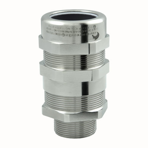 Pressacavo per cavo non armato - NAVGB series - CORTEM - in ottone nichelato / IP66 / IP67