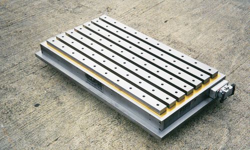 Piano magnetico elettro-permanente - SM series - ECLIPSE MAGNETICS - rettangolare / per fresatura