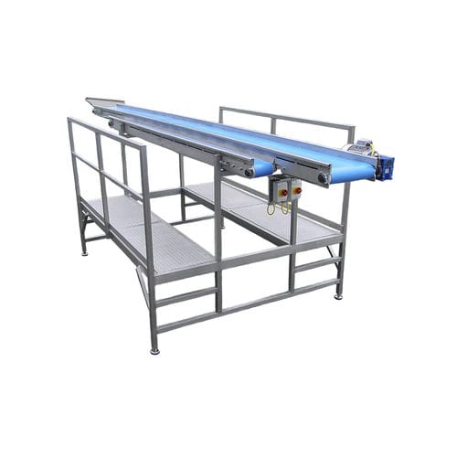 Trasportatore a nastro - FMT’s Prep - FMT - Food Processing Technology - a doppio nastro / orizzontale / da trasporto