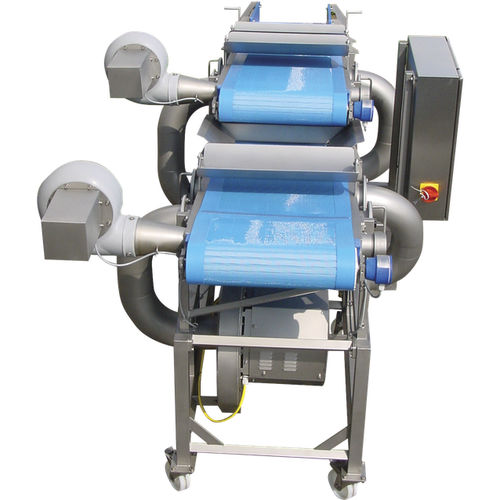 Essiccatore ad aria secca - FMT - Food Processing Technology - continuo / per l'industria agroalimentare / con nastro trasportatore