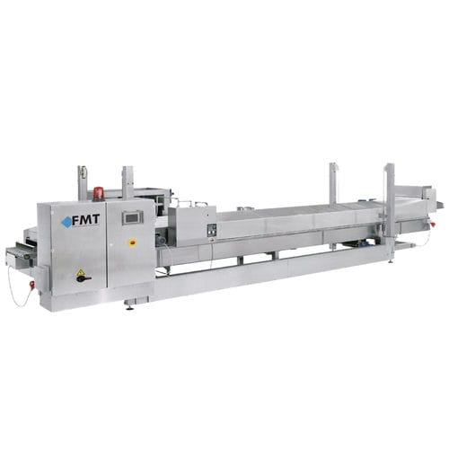 Friggitrice industriale in continuo - FFRU - FMT - Food Processing Technology - elettrica / con filtro