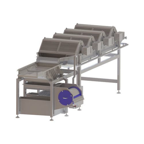 Essiccatore a conduzione - FMT - Food Processing Technology - su linea / per frutta / per disidratazione