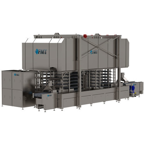 Forno a spirale - FFHAF-DS - FMT - Food Processing Technology - elettrico / ad aria calda / a basso consumo energetico