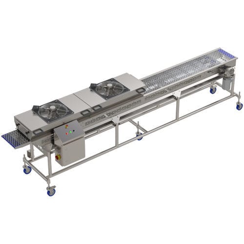 Trasportatore a nastro - FMT - Food Processing Technology - da trasporto / di raffreddamento / ad altezza regolabile