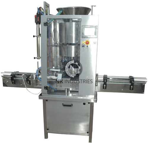 Tappatrice rotativa - NKSC series - N.K. INDUSTRIES - in linea / elettropneumatica / a scatto