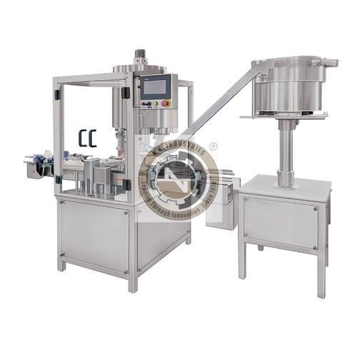 Tappatrice avvitatrice rotativa - NKSC series - N.K. INDUSTRIES - multitesta / a vite / automatica