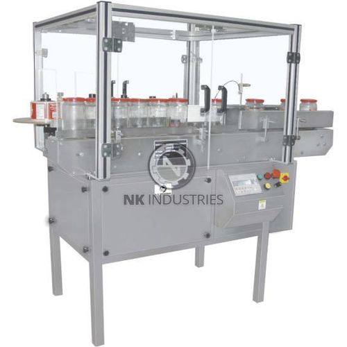 Etichettatrice automatica - NKSAL series - N.K. INDUSTRIES - per bottiglie / wraparound / per l'industria farmaceutica