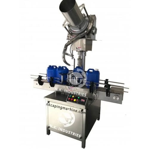Incapsulatrice in linea - N.K. INDUSTRIES - a motore / automatica / di tanica