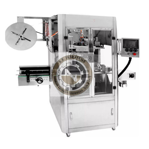 Etichettatrice con sleeve per tubolare termoretraibile - NKSSA series - N.K. INDUSTRIES - automatica / per l'industria farmaceutica / per l'industria agroalimentare