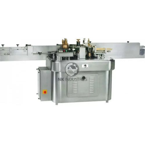 Etichettatrice automatica - NHL-150 - N.K. INDUSTRIES - per bottiglie / per l'industria farmaceutica / per l'industria agroalimentare