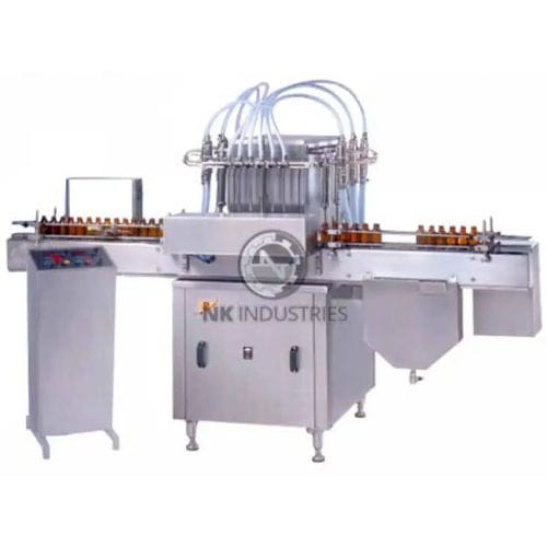 Riempitrice automatica - NKLF-100 - N.K. INDUSTRIES - per bottiglie / per fiale / per liquido