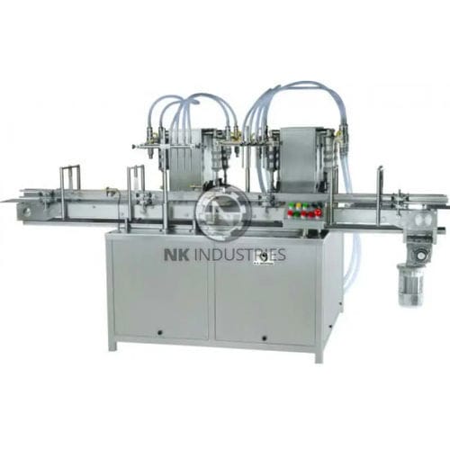 Riempitrice interamente automatica - NKLF-100 - N.K. INDUSTRIES - per bottiglie / per fiale / per liquido