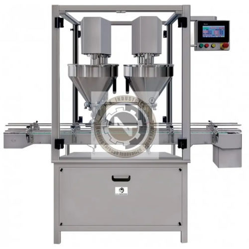 Riempitrice automatica - NKAPF-100  - N.K. INDUSTRIES - per bottiglie / per polveri / per l'industria agroalimentare