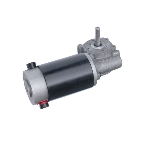 Motoriduttore a vite senza fine - 50JW/54ZY95 - Zhejiang Dongzheng Motor Co., Ltd. - DC / ad assi ortogonali / ad albero pieno