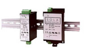 Alimentatore elettrico su guida DIN - 0.6 - 6 A, 3.3 - 48 V | SCP series - SolaHD - AC/DC / a commutazione / IP20