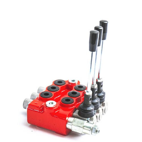 Distributore idraulico a cassetto - GDV45 - Shanghai Guorui Hydraulic Technology Co., Ltd - con azionamento manuale / a 4/3 vie / monoblocco