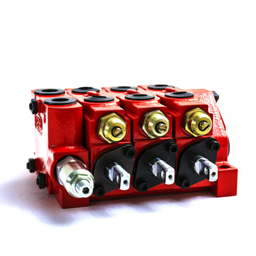 Distributore idraulico a cassetto - GKV35 - Shanghai Guorui Hydraulic Technology Co., Ltd - con azionamento manuale / pilota / sezionale