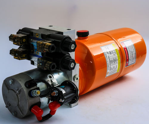 Centralina idraulica con motore AC - AC-F40-3.2-F-1.5-380-1440-6H-C - Shanghai Guorui Hydraulic Technology Co., Ltd - per transpallet / per livellatrice / a rumore ridotto