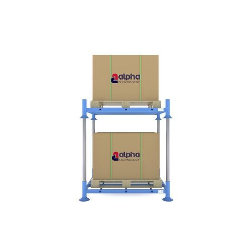 Pallet in acciaio - Manurack 20 - Alpha Technology - euro / da trasporto / di stoccaggio