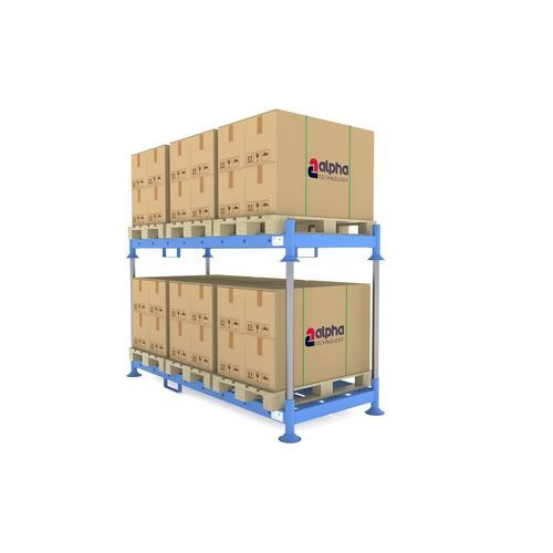 Pallet in acciaio - Manurack 32 - Alpha Technology - per il settore industriale / di stoccaggio / accatastabile