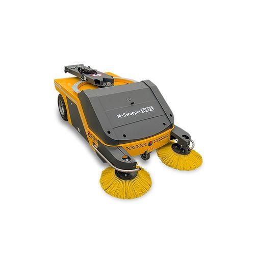 Spazzatrice uomo a terra - M-Sweeper series - Alpha Technology - elettrica / da esterno / da interno