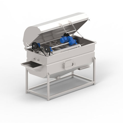 Lavatrice agroalimentare per verdura - 60t/h - EIMA Engineering GmbH - a tamburo / a spruzzo / a basso consumo d'aria