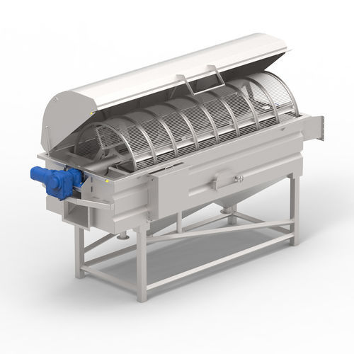 Lavatrice agroalimentare per verdura - EIMA Engineering GmbH - a tamburo / a immersione / rotativa