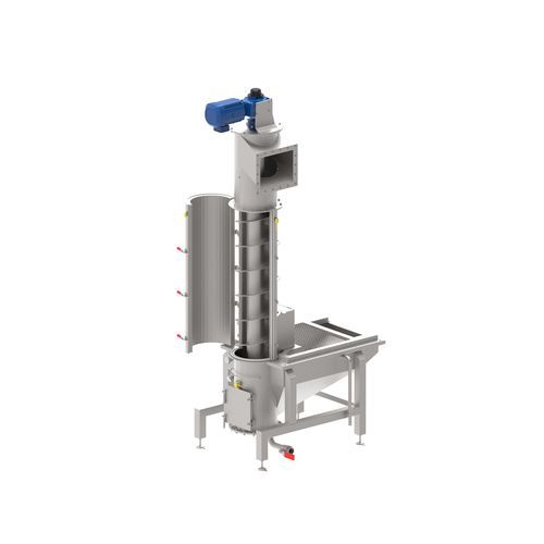 Trasportatore a tapparelle - EIMA Engineering GmbH - a coclea / verticale / per alimenti