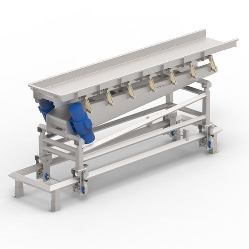 Trasportatore a vibrazione - EIMA Engineering GmbH - orizzontale / con motore elettrico / per l'industria agroalimentare