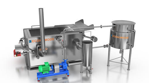 Friggitrice industriale per batch - Economode Food Equipment (India) Pvt. Ltd. - per snack / per granulati / rettangolare