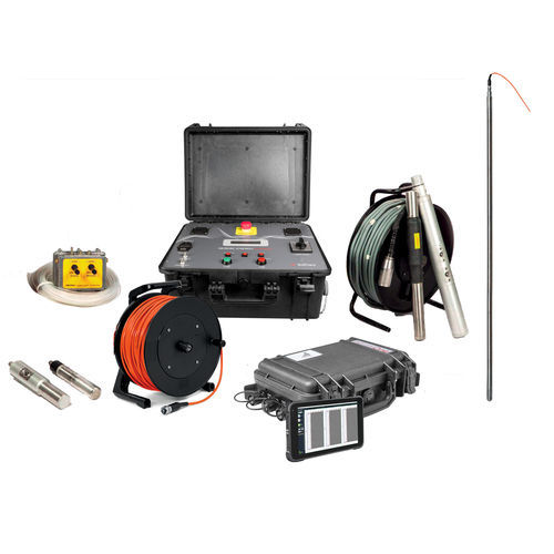 Sistema di test portatile - SET SEISMIC CROSS HOLE - SOLGEO SRL - per studi sismici / compatto / automatico