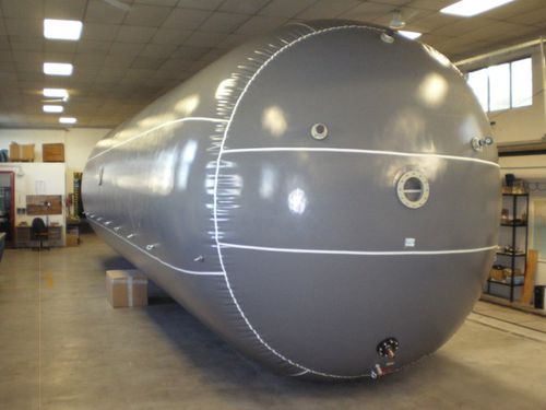 Serbatoio di stoccaggio - SoftCaP - di azoto / per gas / per biogas