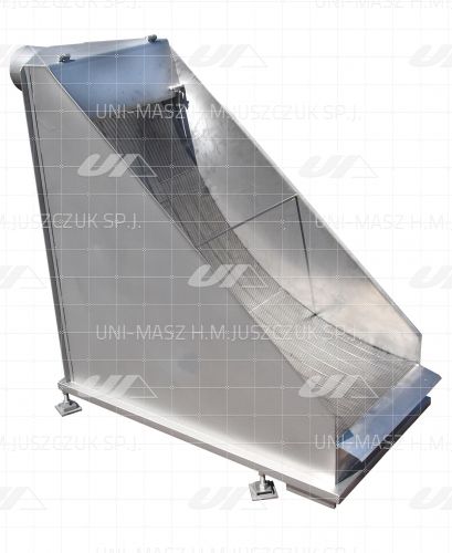 Unità di filtrazione raccoglitore - Uni-Masz H.M. Juszczuk Sp.j. - per acque reflue / per l'industria agroalimentare