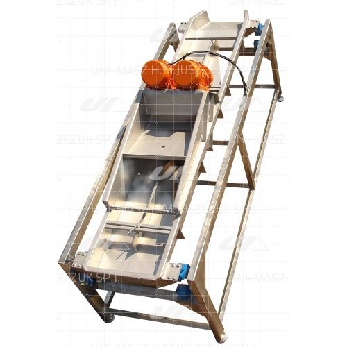 Trasportatore a vibrazione - Uni-Masz H.M. Juszczuk Sp.j. - inclinato / per l'industria agroalimentare