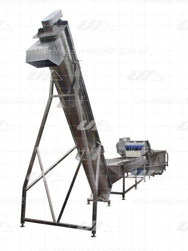 Lavatrice agroalimentare per ciliegie - Uni-Masz H.M. Juszczuk Sp.j. - per fragole / per prugne / per cipolle
