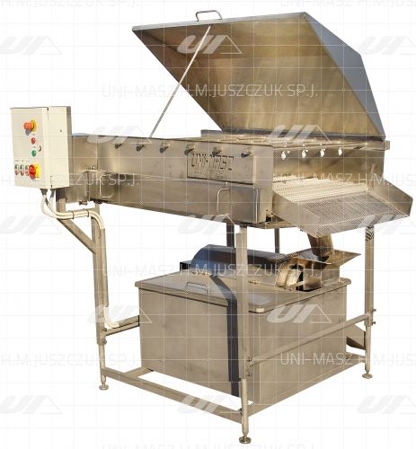 Lavatrice agroalimentare a spazzzola - Uni-Masz H.M. Juszczuk Sp.j. - per fragole / per prugne / per cipolle