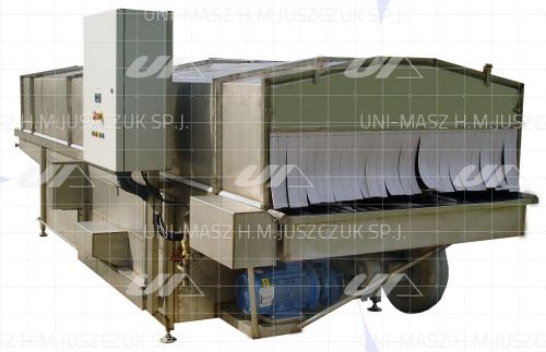 Tunnel di lavaggio per pallet - Uni-Masz H.M. Juszczuk Sp.j. - per casse