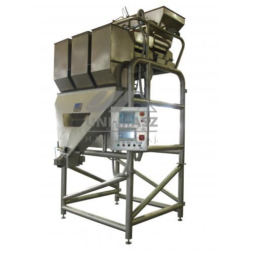 Pesatrice per l'industria agroalimentare - Uni-Masz H.M. Juszczuk Sp.j. - con alimentatore vibrante / automatica