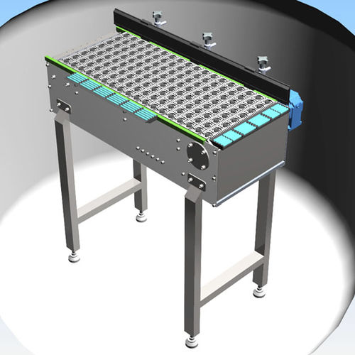 Trasportatore a nastro - Activated Roller Belt™ (ARB™) - Agromeccanica srl - a rulli / a L / di trasferimento