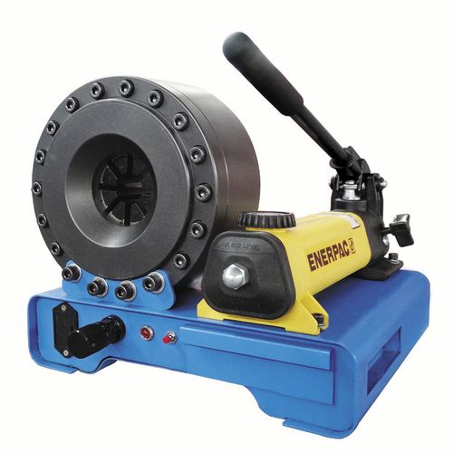 Pressa crimpatrice per tubi flessibili - KM-92S-A - Handanshi Kangmai Hydraulic Equipment Co. Ltd. - per tubi flessibili idraulici / manuale / idraulica