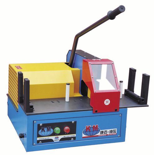 Macchina da taglio per tubi flessibili - KM-S350B - Handanshi Kangmai Hydraulic Equipment Co. Ltd. - di lama / a caricamento manuale / trifase