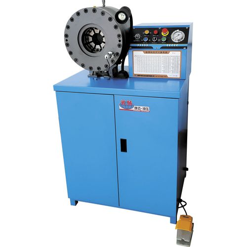 Pressa crimpatrice per cavi elettrici - KM-91M-J - Handanshi Kangmai Hydraulic Equipment Co. Ltd. - automatica / idraulica / controllata da PLC